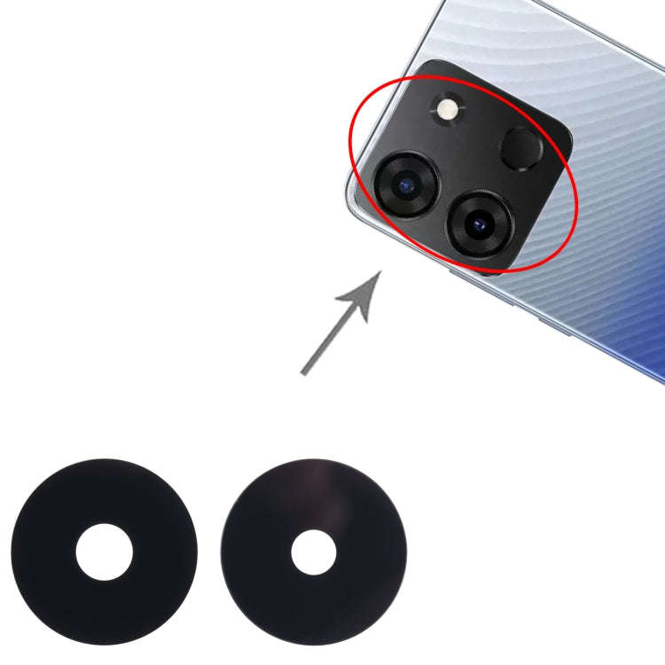 For Infinix Smart 7 Back Camera Lens