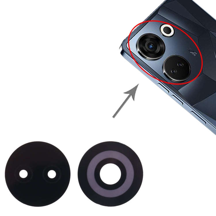 For Tecno Camon 20 Pro Back Camera Lens