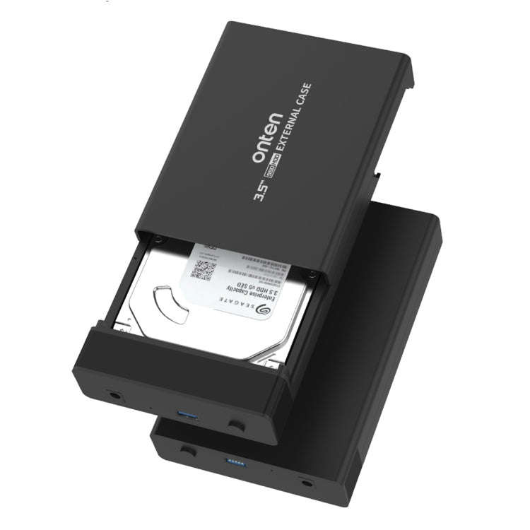 Onten UHD3 3.5 inch USB3.0 HDD External Hard Drive Enclosure(US Plug)