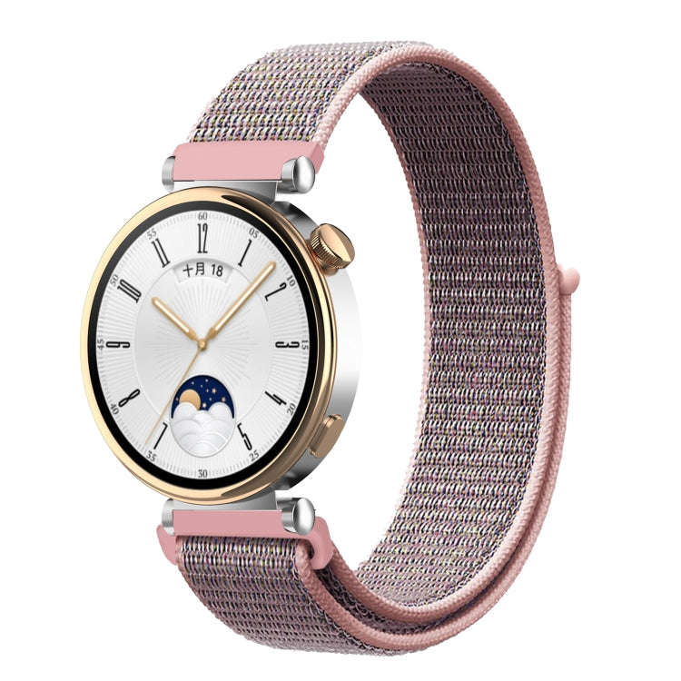 18mm Universal Nylon Loop Watch Band(Pink Sand)