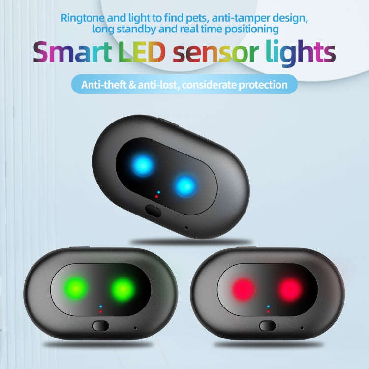 V41 Smart GPS Tracker IP67 Waterproof Pet Anti-loss Positioner, Version:2G Version(Black)