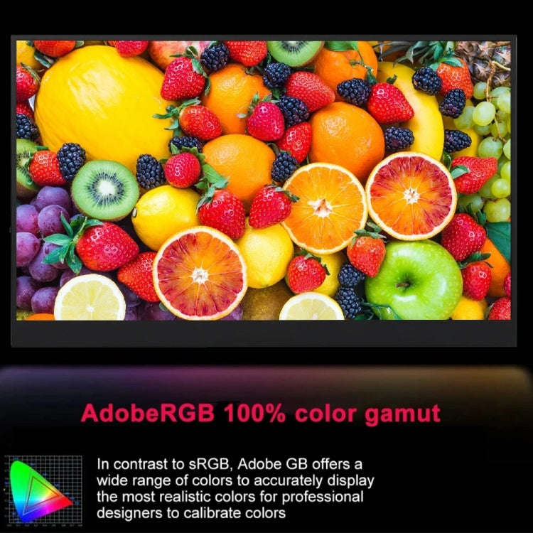 14 inch HDR 2560x1600P IPS Screen Portable Monitor(US Plug)