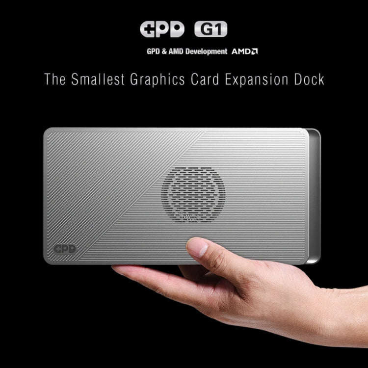 GPD G1 AMD Radeon RX 7600M XT Graphics Card Expansion Dock, Memory:8GB(Dark Grey)