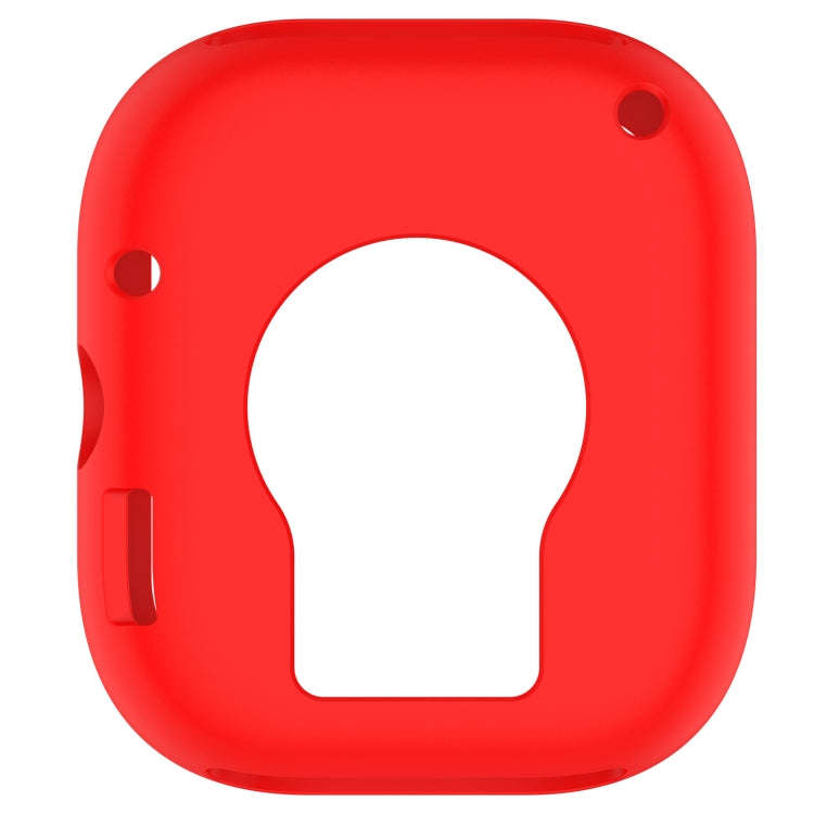 For Redmi Watch 4 Silicone Smart Watch Protective Case(Red)