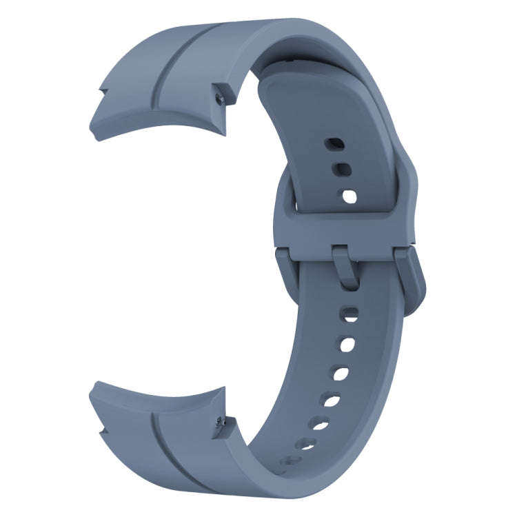 For Samsung Galaxy Watch 6 / 6 Classic Colorful Buckle Silicone Watch Band(Blue)