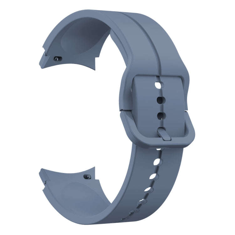 For Samsung Galaxy Watch 6 / 6 Classic Colorful Buckle Silicone Watch Band(Blue)