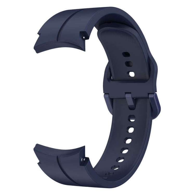 For Samsung Galaxy Watch 6 / 6 Classic Colorful Buckle Silicone Watch Band(Midnight Blue)