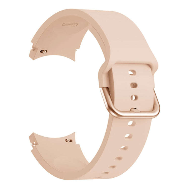 For Samsung Galaxy Watch 6 / 6 Classic Colorful Buckle Silicone Sport Watch Band(Pink)