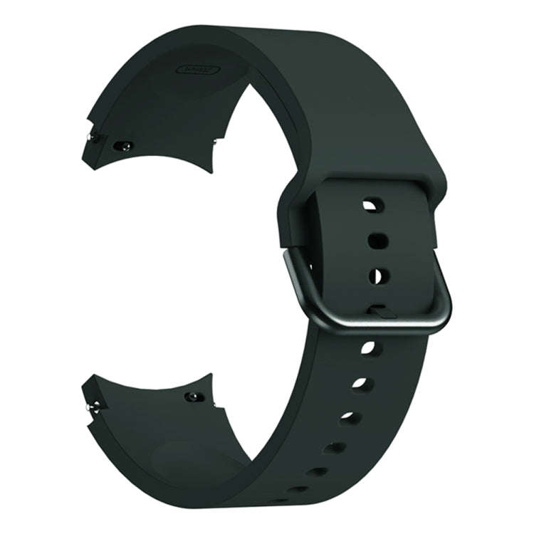 For Samsung Galaxy Watch 6 / 6 Classic Colorful Buckle Silicone Sport Watch Band(Green)