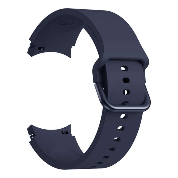 For Samsung Galaxy Watch 6 / 6 Classic Colorful Buckle Silicone Sport Watch Band(Midnight Blue)