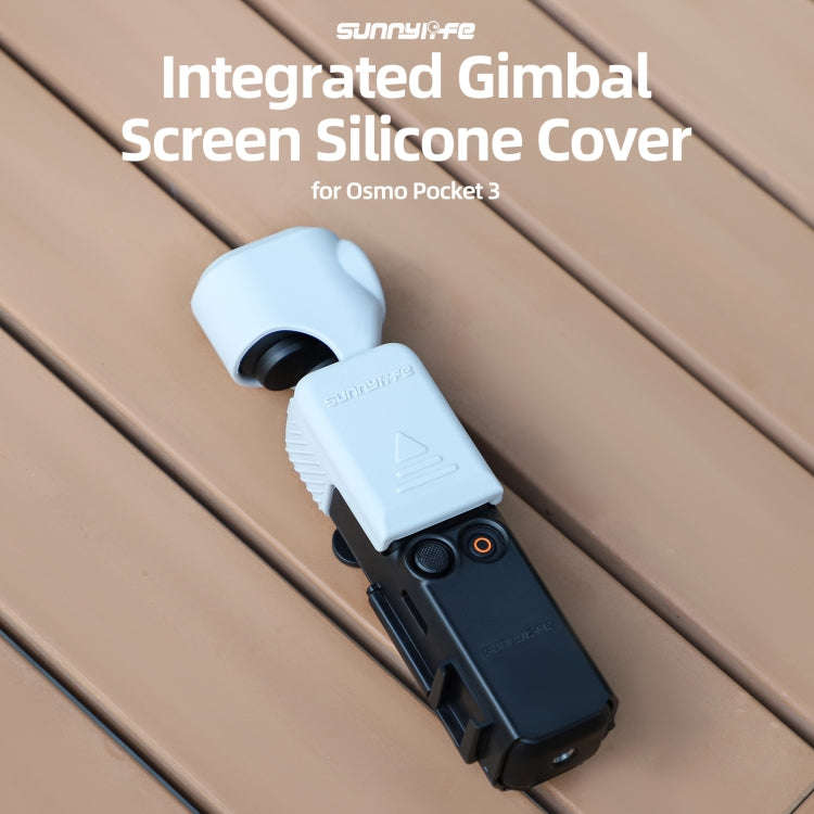 For DJI Osmo Pocket 3 Sunnylife OP3-BHT746 Silicone Protective Case(Orange)