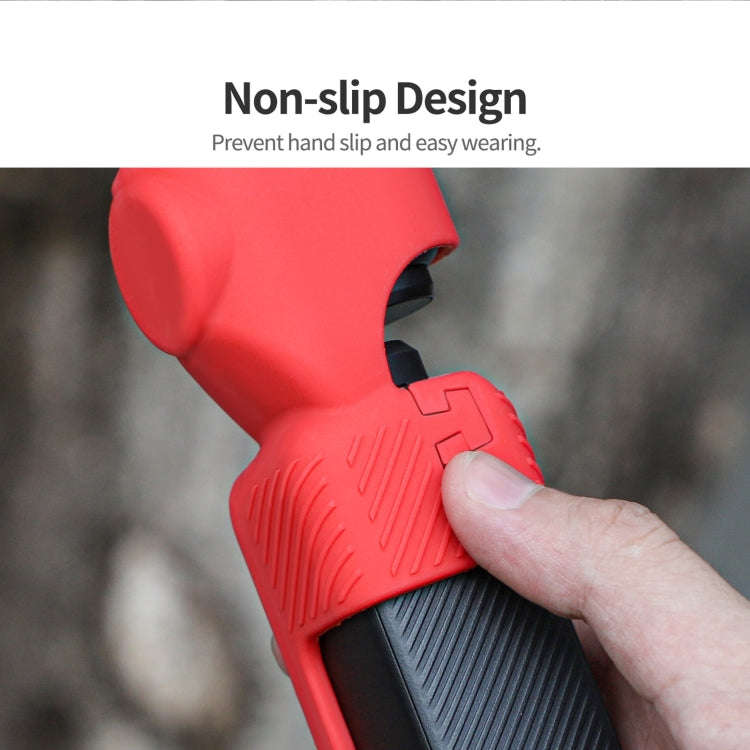For DJI Osmo Pocket 3 Sunnylife OP3-BHT746 Silicone Protective Case(Orange)