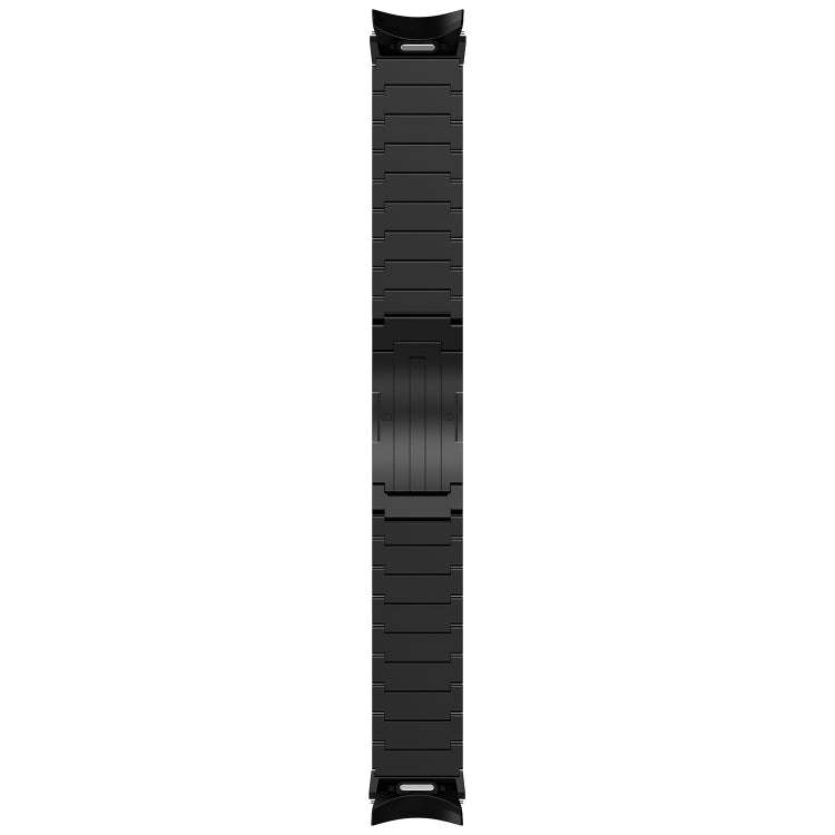 For Samsung Galaxy Watch6/6 Classic/5/5 Pro Button Style One-bead Metal Watch Band(Titanium Color)
