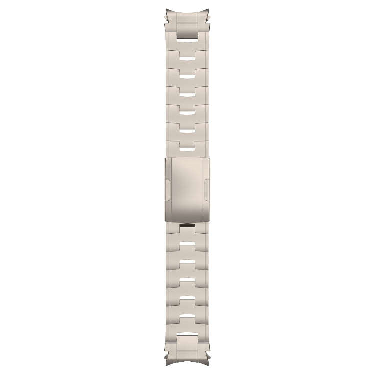 For Samsung Galaxy Watch6/6 Classic/5/5 Pro Button Style Titanium Steel Metal Watch Band(Black)