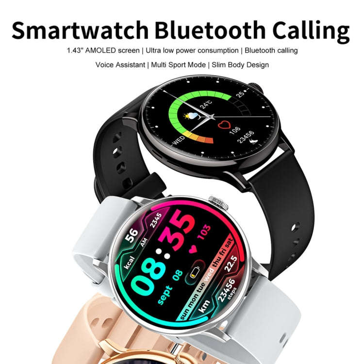 CY500 1.43 inch AMOLED Screen Smart Watch, BT Call / Heart Rate / Blood Pressure / Blood Oxygen(S...