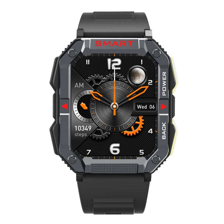 YK01 1.83 inch Smart Sports Call Watch, Heart Rate / Blood Pressure / Blood Oxygen(Black)