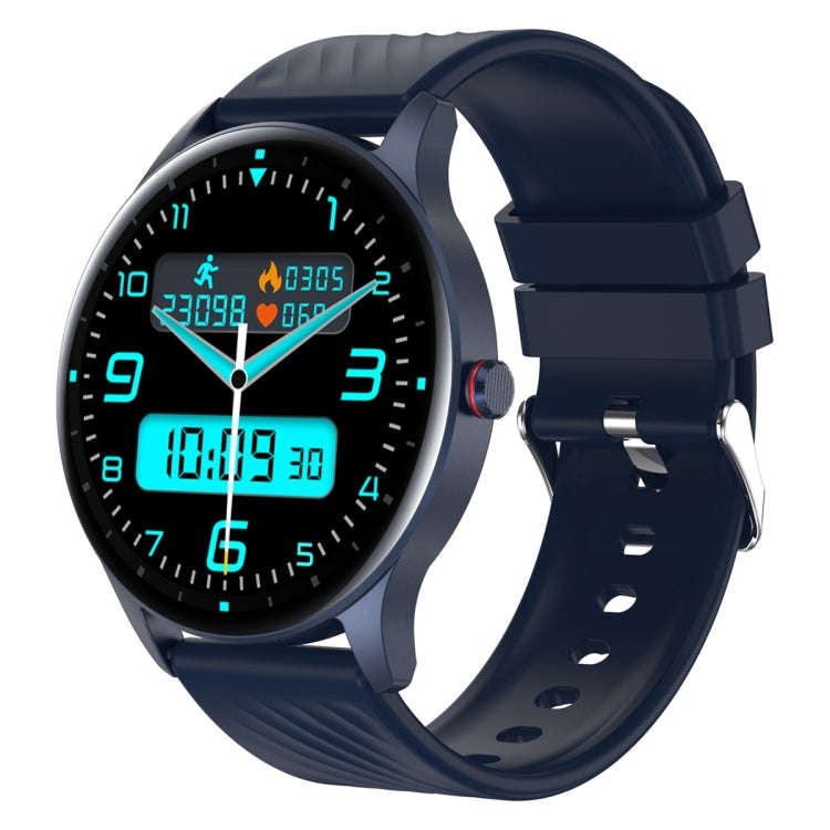 YK02 1.43 inch AMOLED Screen Smart Watch, BT Call / Heart Rate / Blood Pressure / Blood Oxygen(Blue)