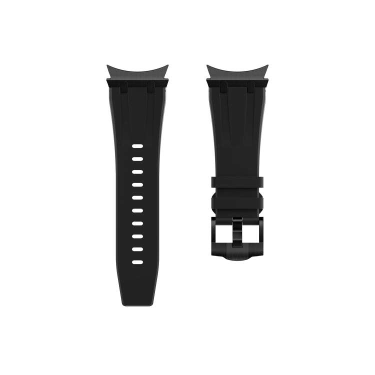 For Samsung Galaxy Watch 4 / 5 / 6 AP Series Liquid Silicone Watch Band(Black)