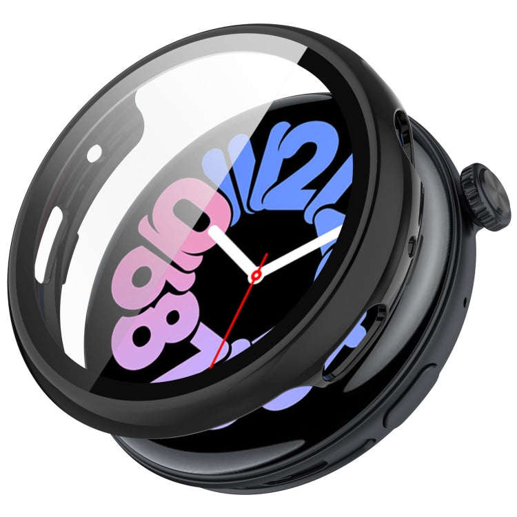 For vivo Watch 3 PC + Tempered Glass Film Integrated Watch Case(Black)