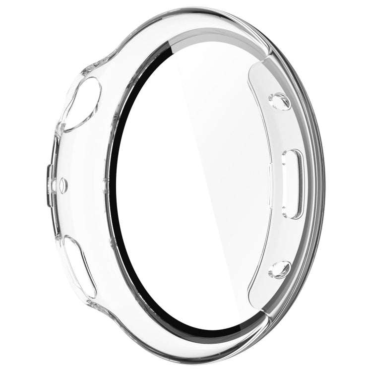 For vivo Watch 3 PC + Tempered Glass Film Integrated Watch Case(Transparent White)