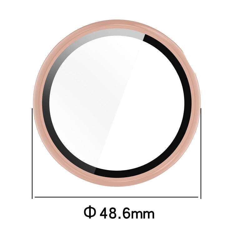 For vivo Watch 3 PC + Tempered Glass Film Integrated Watch Case(Pink)
