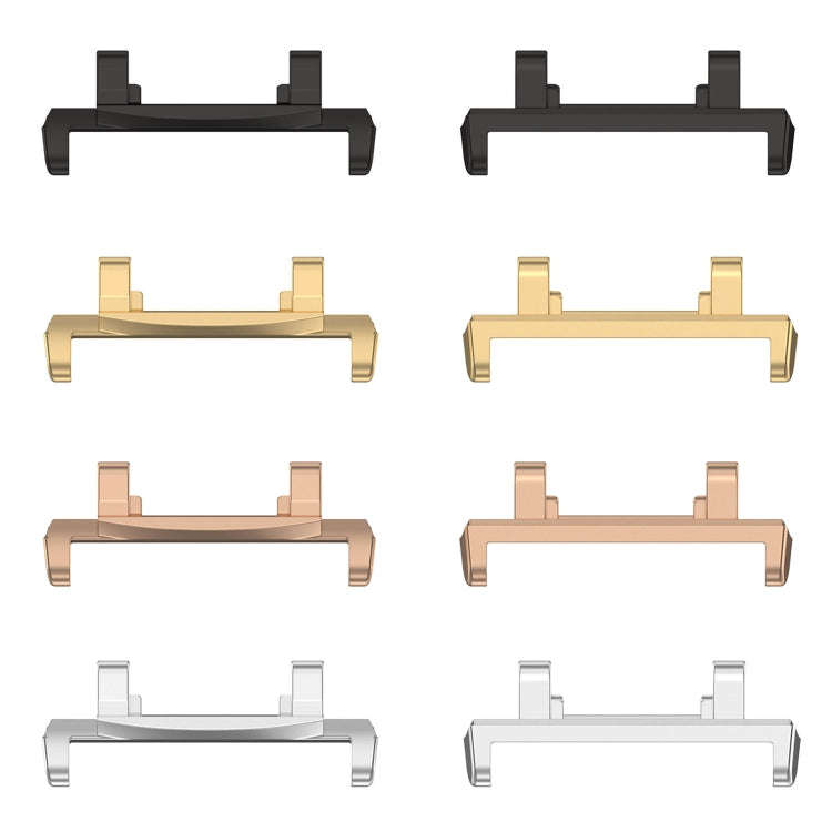 For Amazfit Active Edge A2212 1 Pair Metal Watch Band Connectors(Gold)