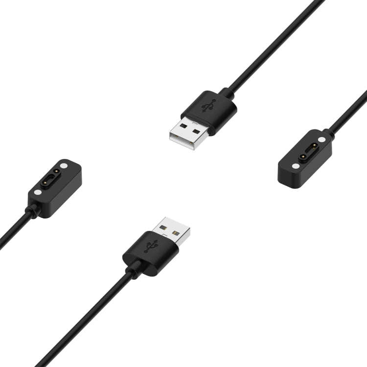 For Xplora X6 Play Children Magnetic Watch Charging Cable, Length: 1m(Black)