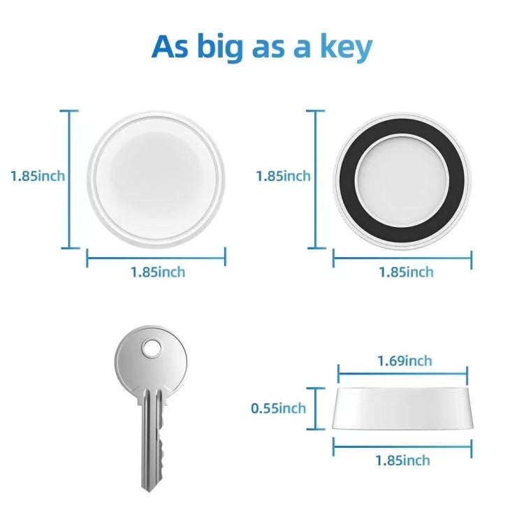 For Apple Watch Series Portable Smart Watch Magnetic Wireless Charger(White)