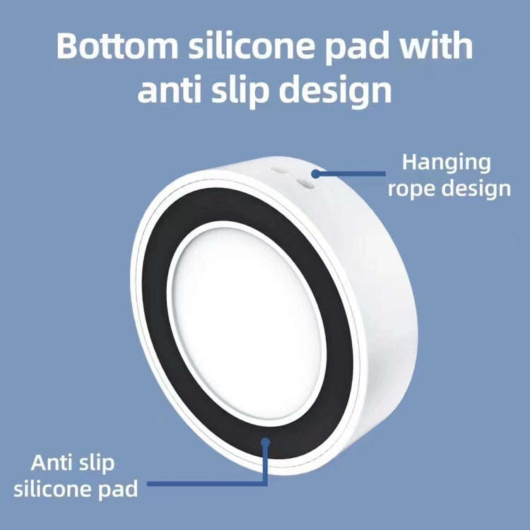 For Samsung Galaxy Watch Series Portable Smart Watch Magnetic Wireless Charger(White)