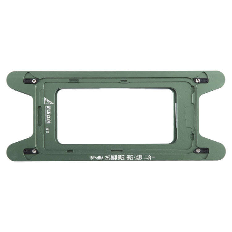 For iPhone 15 Pro Max Magnetic LCD Screen Frame Bezel Pressure Holding Mold Clamp Mold