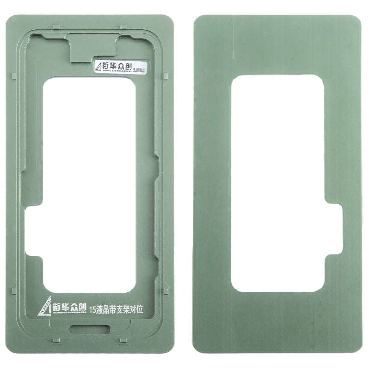 For iPhone 15 LCD Screen With Frame Bezel Calibration Fixed Mold