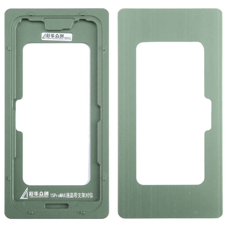 For iPhone 15 Pro Max LCD Screen With Frame Bezel Calibration Fixed Mold