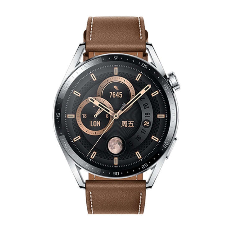 22mm Universal Square Tail Leather Watch Band(Coffee Color)