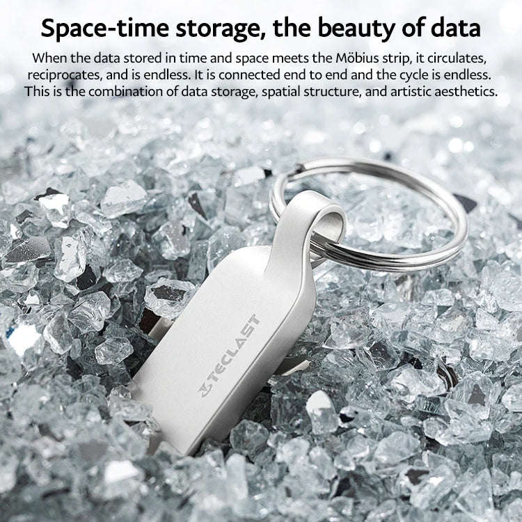 Teclast Mobius Series USB2.0 Flash Drive, Memory:16GB(Silver)