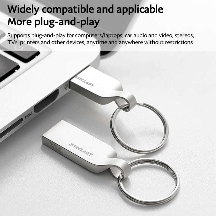 Teclast Mobius Series USB2.0 Flash Drive, Memory:16GB(Silver)