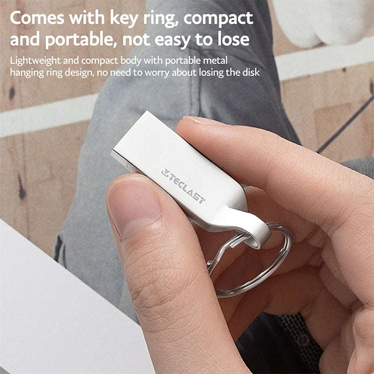 Teclast Mobius Series USB2.0 Flash Drive, Memory:32GB(Silver)
