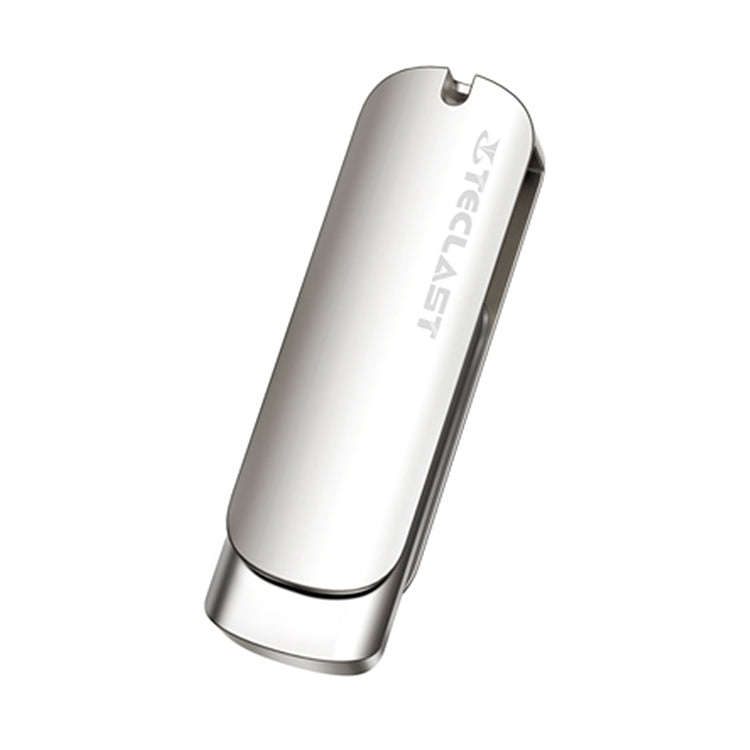 Teclast Leishen Plus Series USB3.0 Twister Flash Drive, Memory:128GB(Silver)