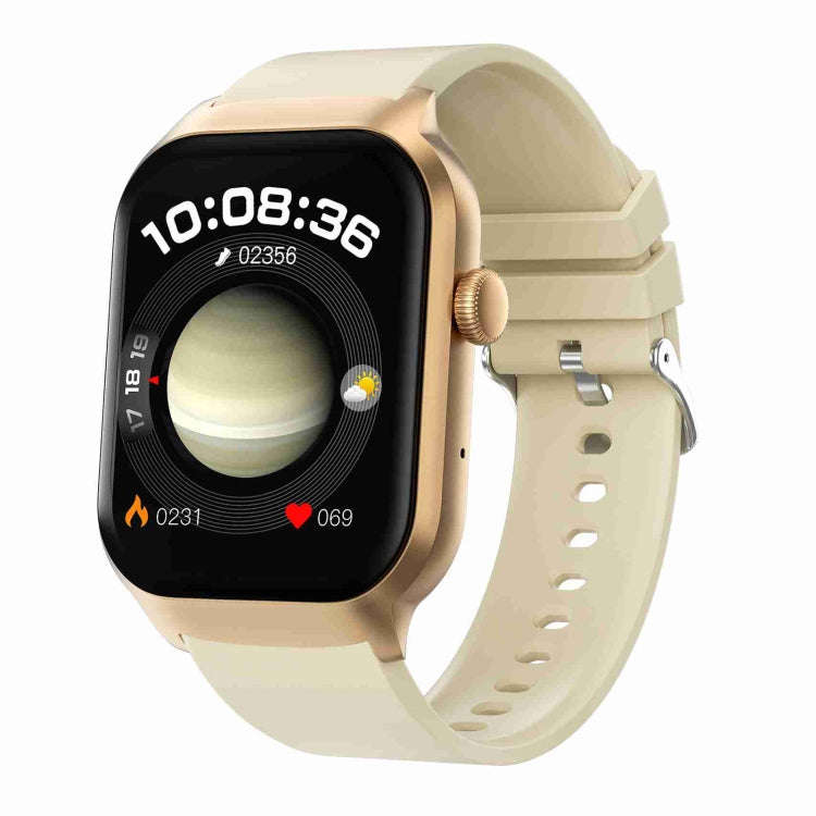 2.01 inch Silicone Strap Bluetooth Call Smart Watch Support Heart Rate Monitoring / Non-invasive ...