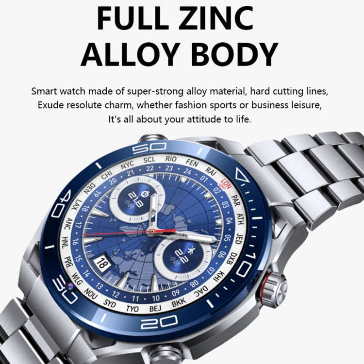 1.53 inch Front Camera Smart Watch Support AI Voice / SIM Card, Specification:2GB+32GB(Silver)