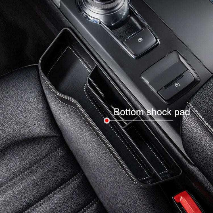 Car Multi-functional Console Box Cup Holder Seat Gap Side Storage Box, Frizzled Feather Style, Co...