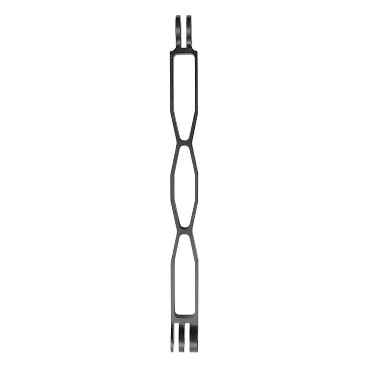 20cm Aluminium Extension Arm Hollow Grip Extender(Black)