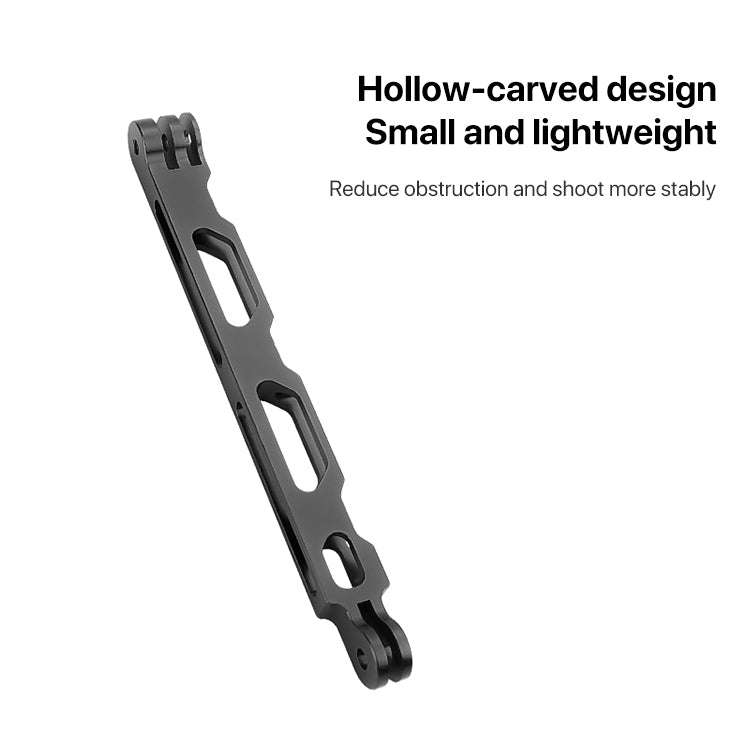 20cm Aluminium Extension Arm Hollow Grip Extender(Silver)