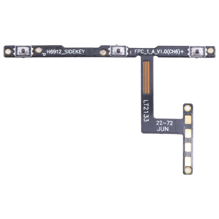 For Tecno Camon 18 OEM Power Button & Volume Button Flex Cable