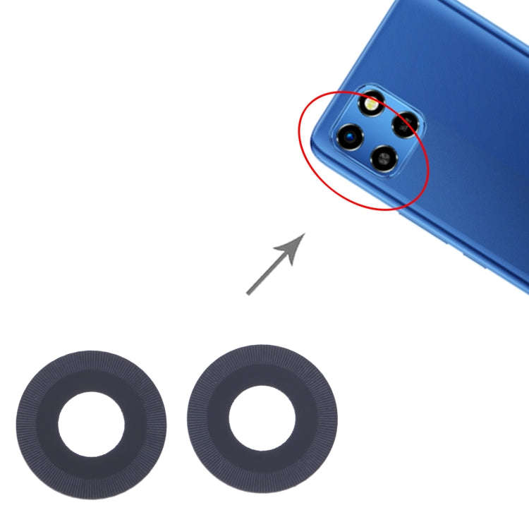 For Infinix Smart 6 X6511B 10set Back Camera Lens