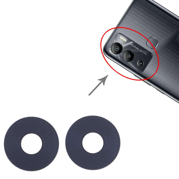 For Infinix Hot 12i X6819 10set Back Camera Lens