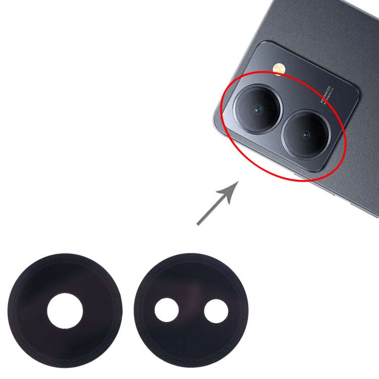 For vivo Y78 5G 10set Back Camera Lens