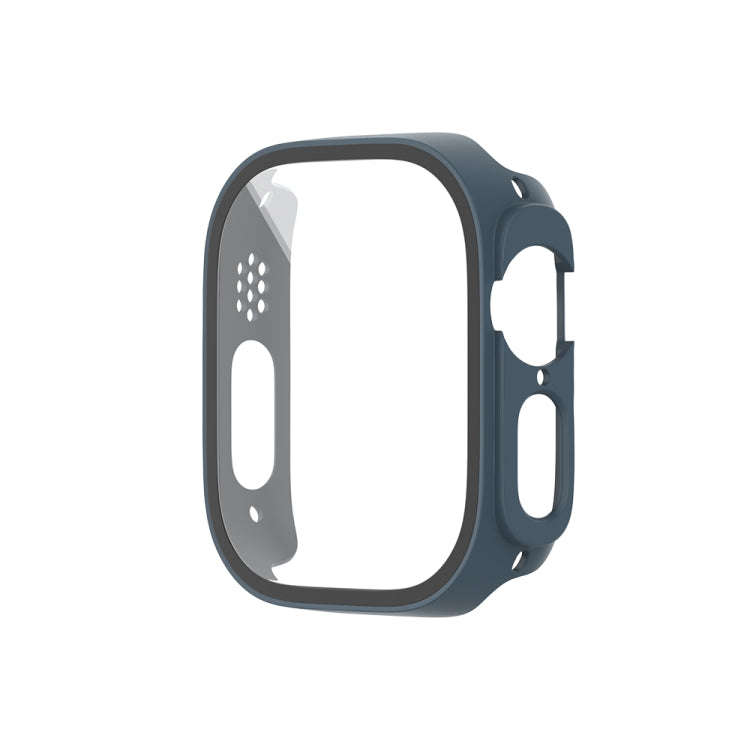 For Apple Watch Ultra 2 / Ultra 49mm Painting PC Hybrid Tempered Film Integrated Watch Case(Midni...