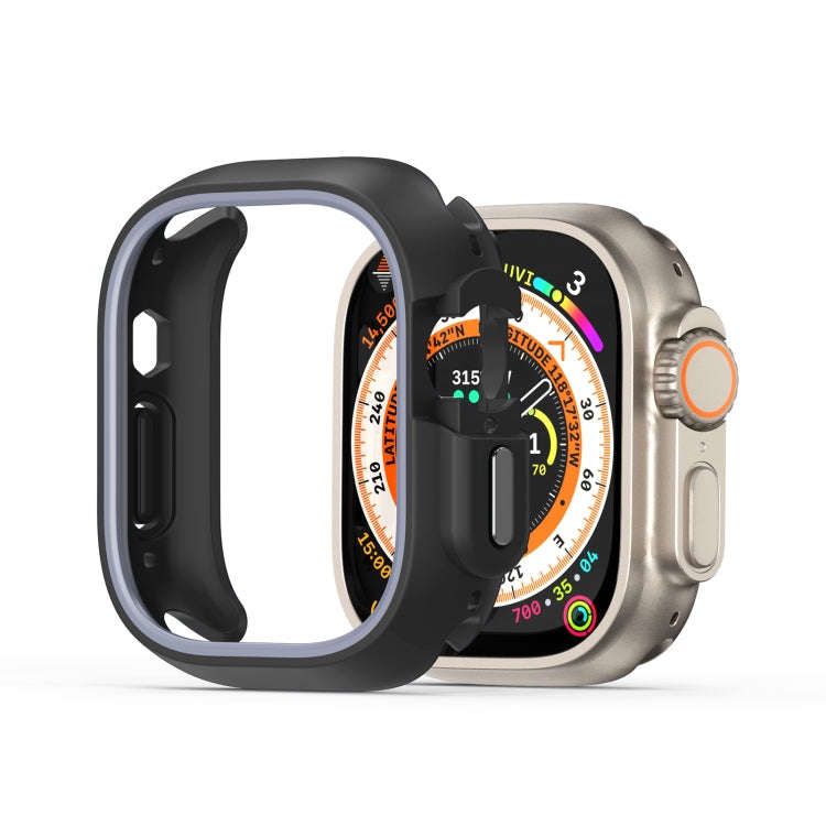 For Apple Watch Ultra 2 49mm / Ultra 49mm DUX DUCIS Bamo Series Hollow PC + TPU Watch Protective ...
