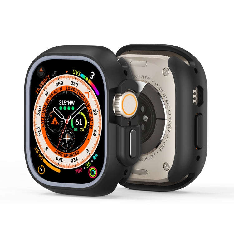 For Apple Watch Ultra 2 49mm / Ultra 49mm DUX DUCIS Bamo Series Hollow PC + TPU Watch Protective ...