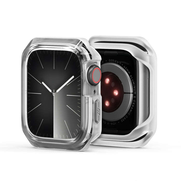 For Apple Watch 4 / 5 / 6 / SE 44mm DUX DUCIS Tamo Series Hollow PC + TPU Watch Protective Case(T...